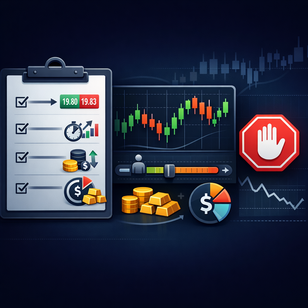 Trading concept illustration