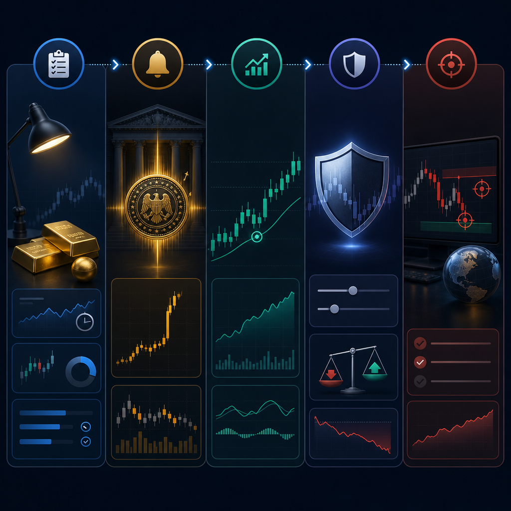 Trading concept illustration