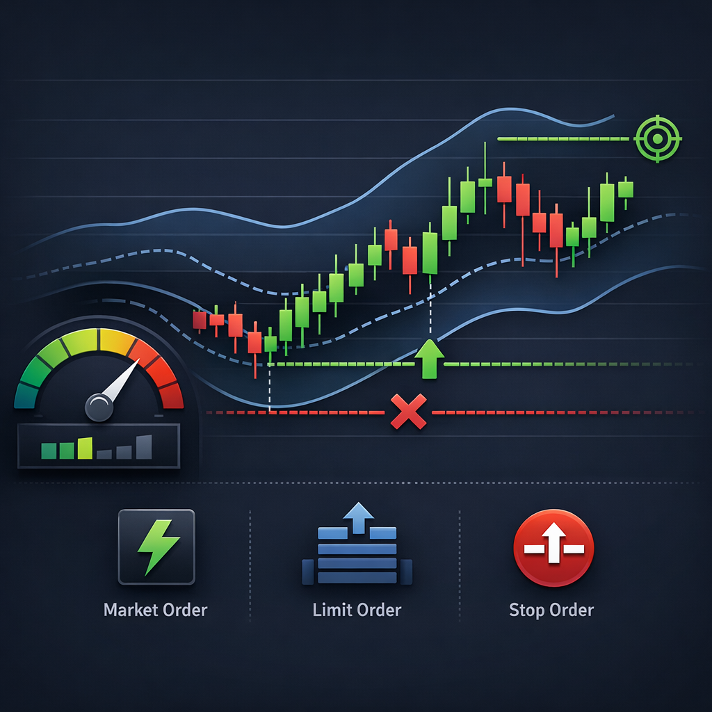 Trading concept illustration