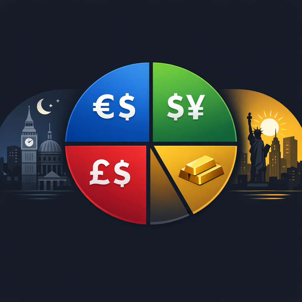 Trading concept illustration