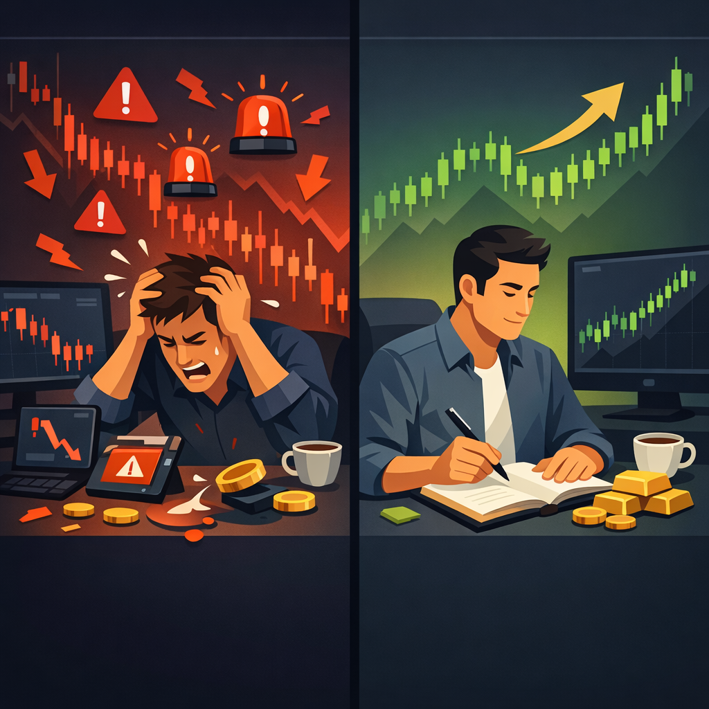 Trading concept illustration