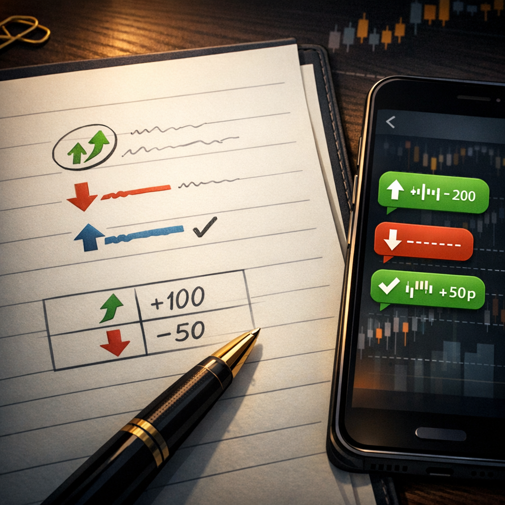 Trading concept illustration