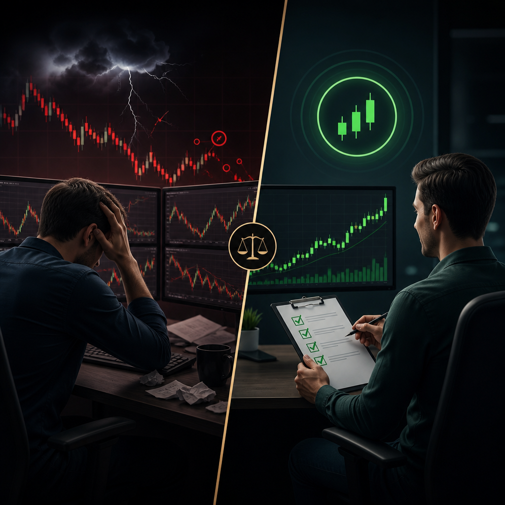 Trading concept illustration