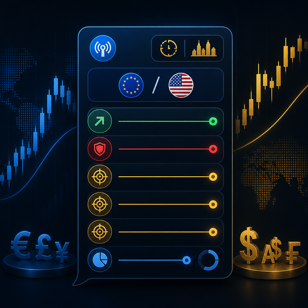 Trading concept illustration