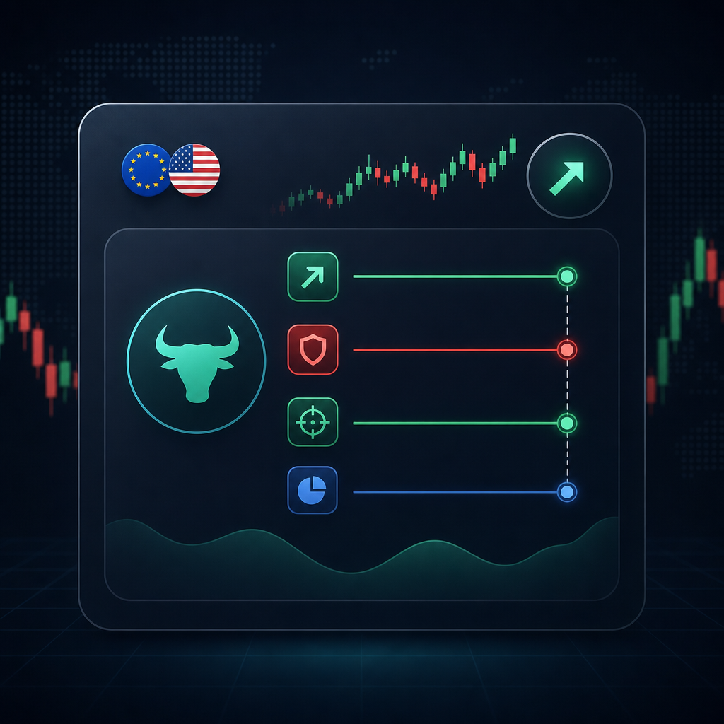 Trading concept illustration