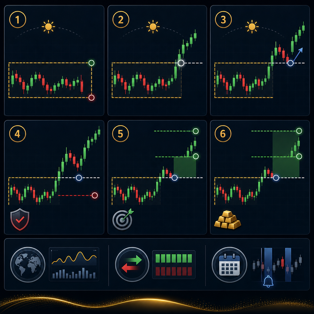 Trading concept illustration