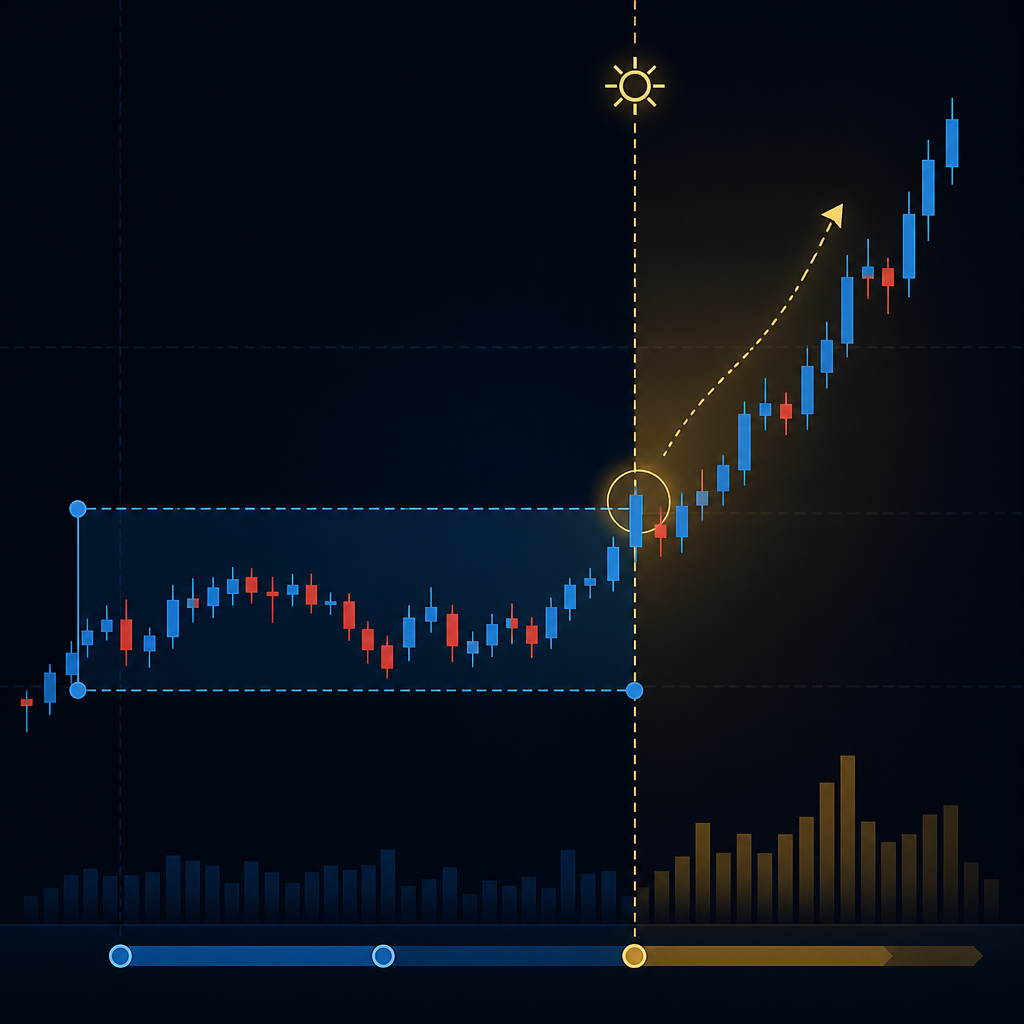 Trading concept illustration