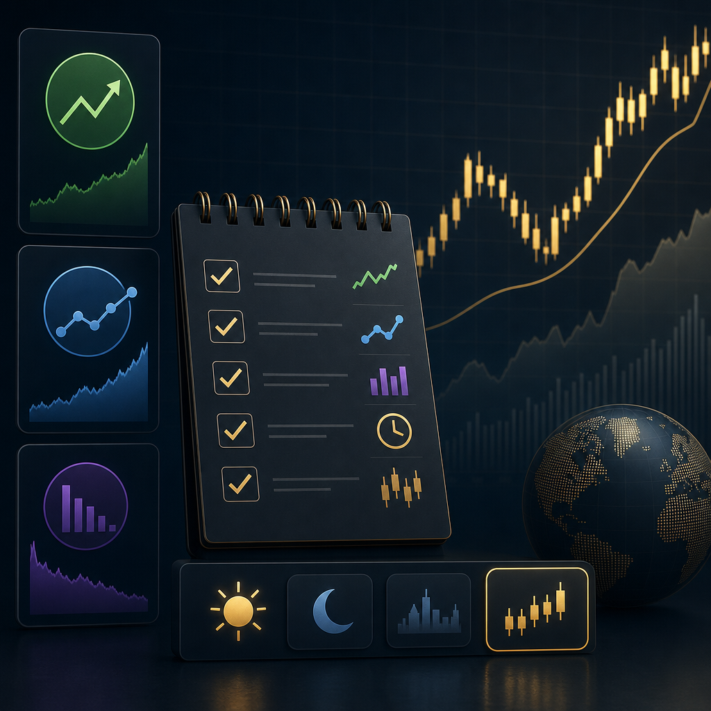 Trading concept illustration