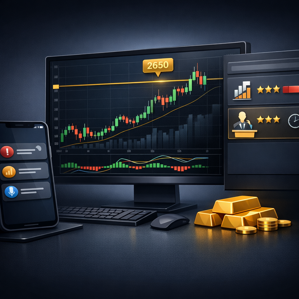 Trading concept illustration