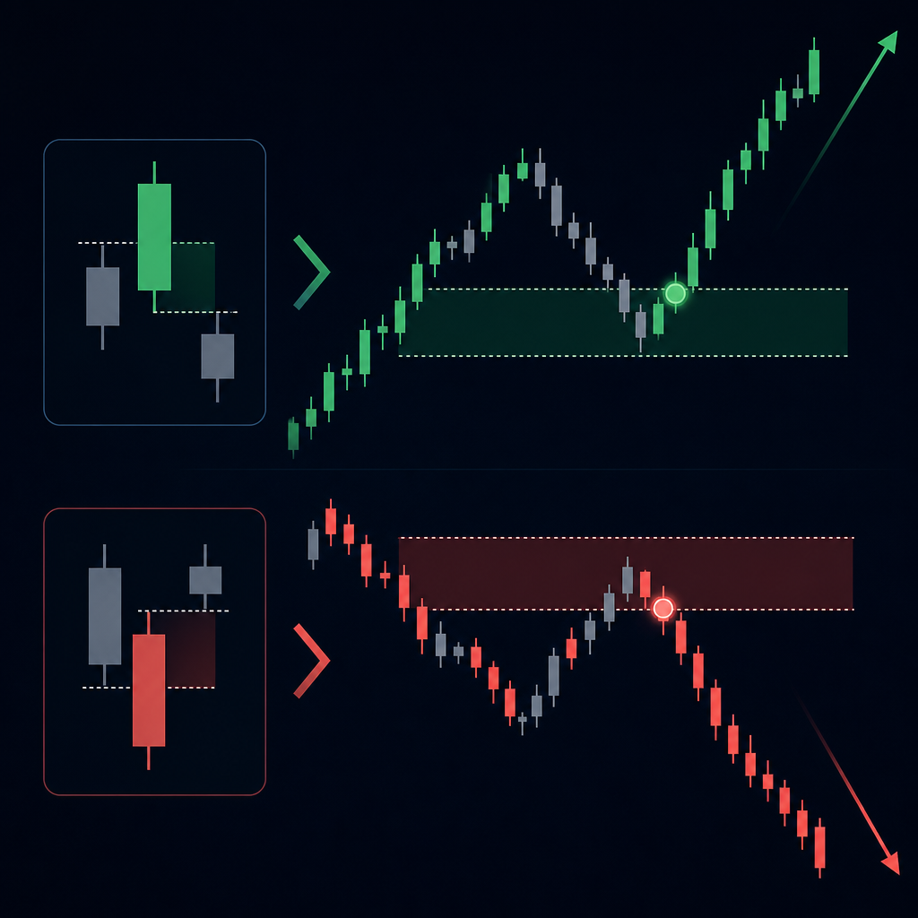 Trading concept illustration