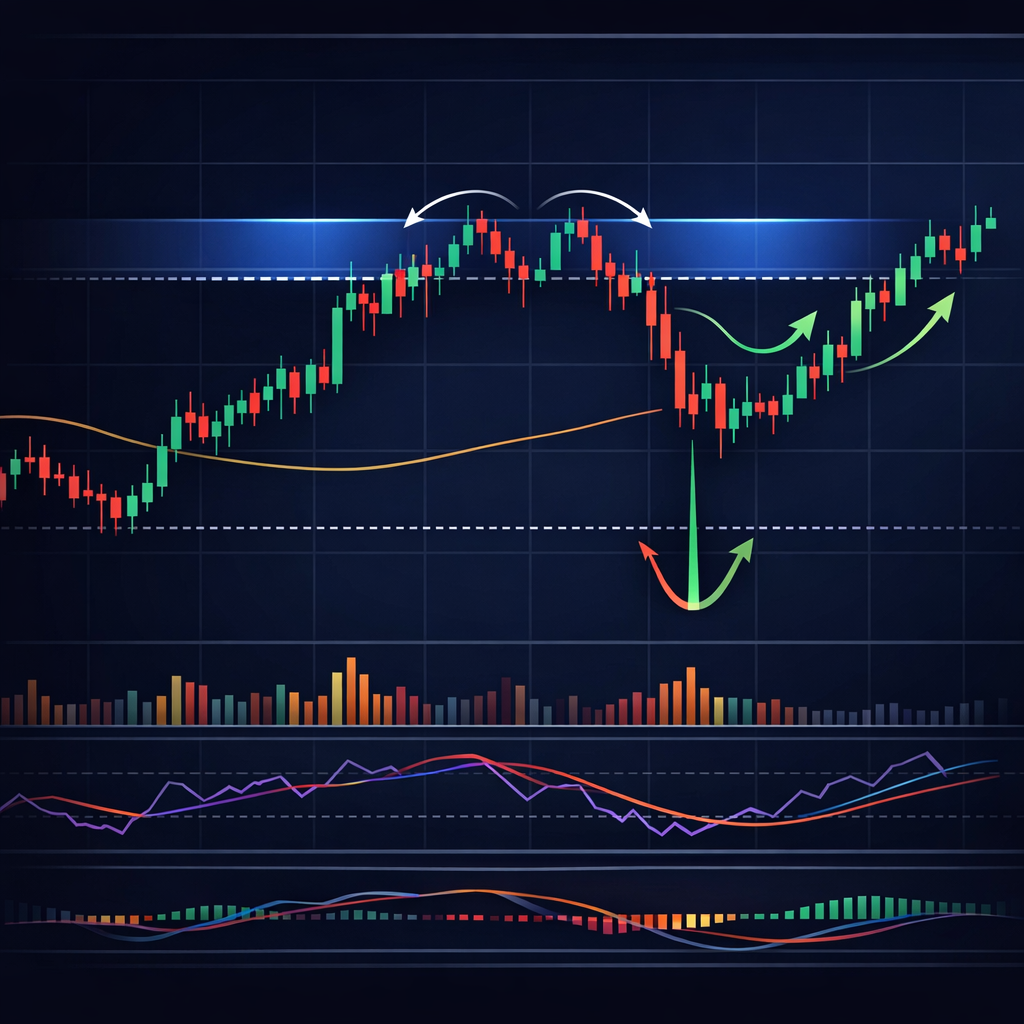 Trading concept illustration