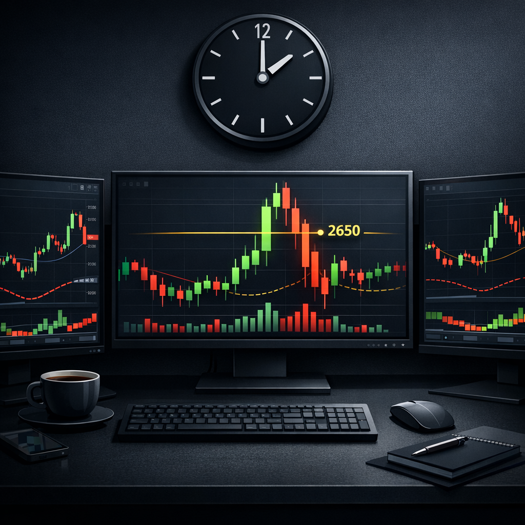 Trading concept illustration