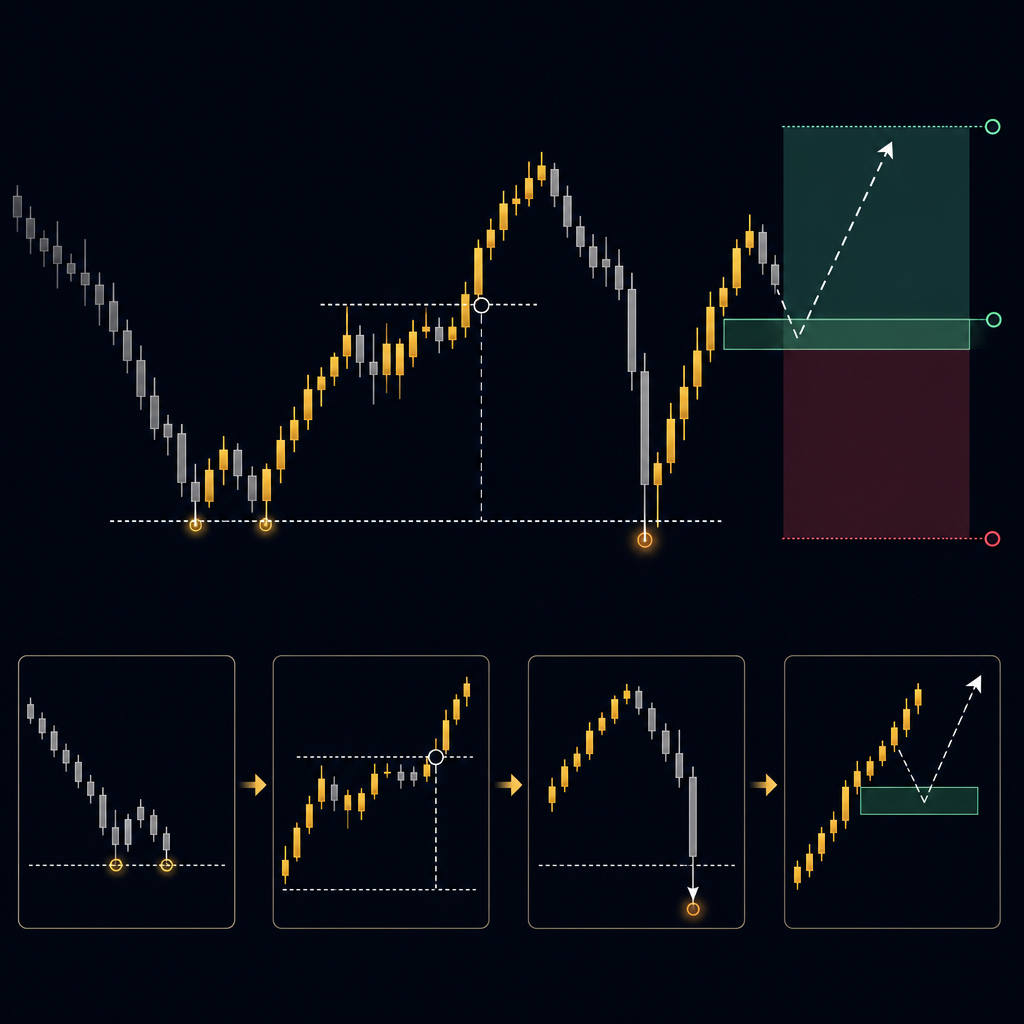 Trading concept illustration