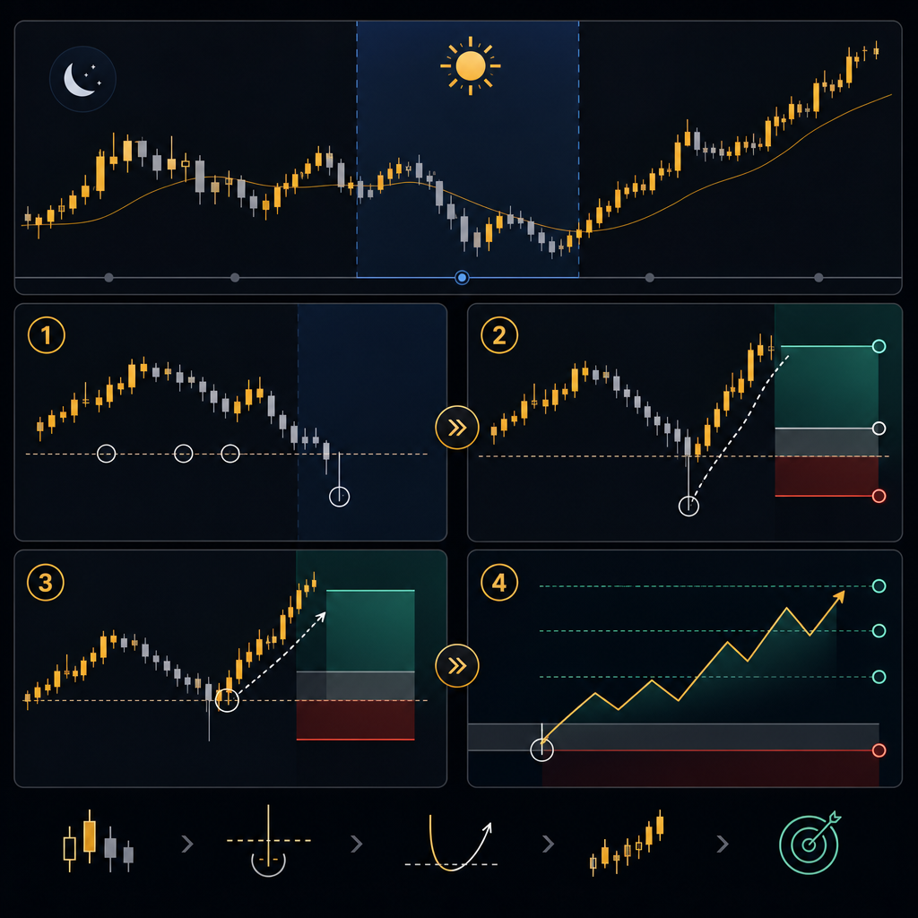 Trading concept illustration