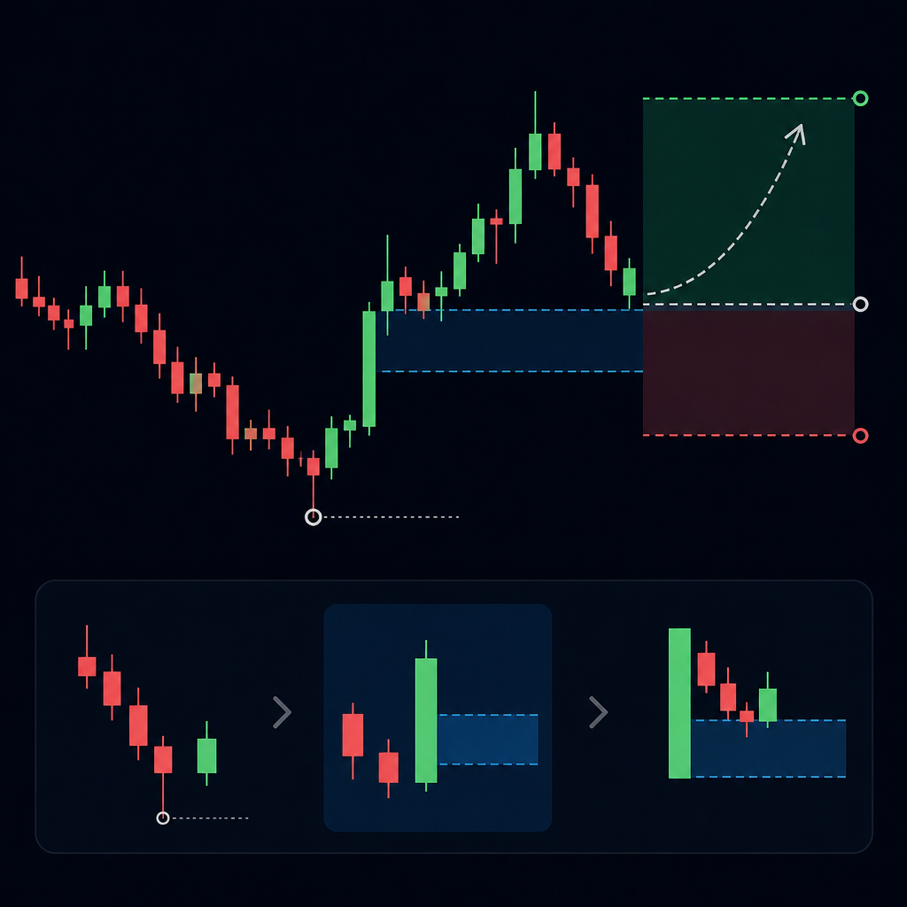 Trading concept illustration