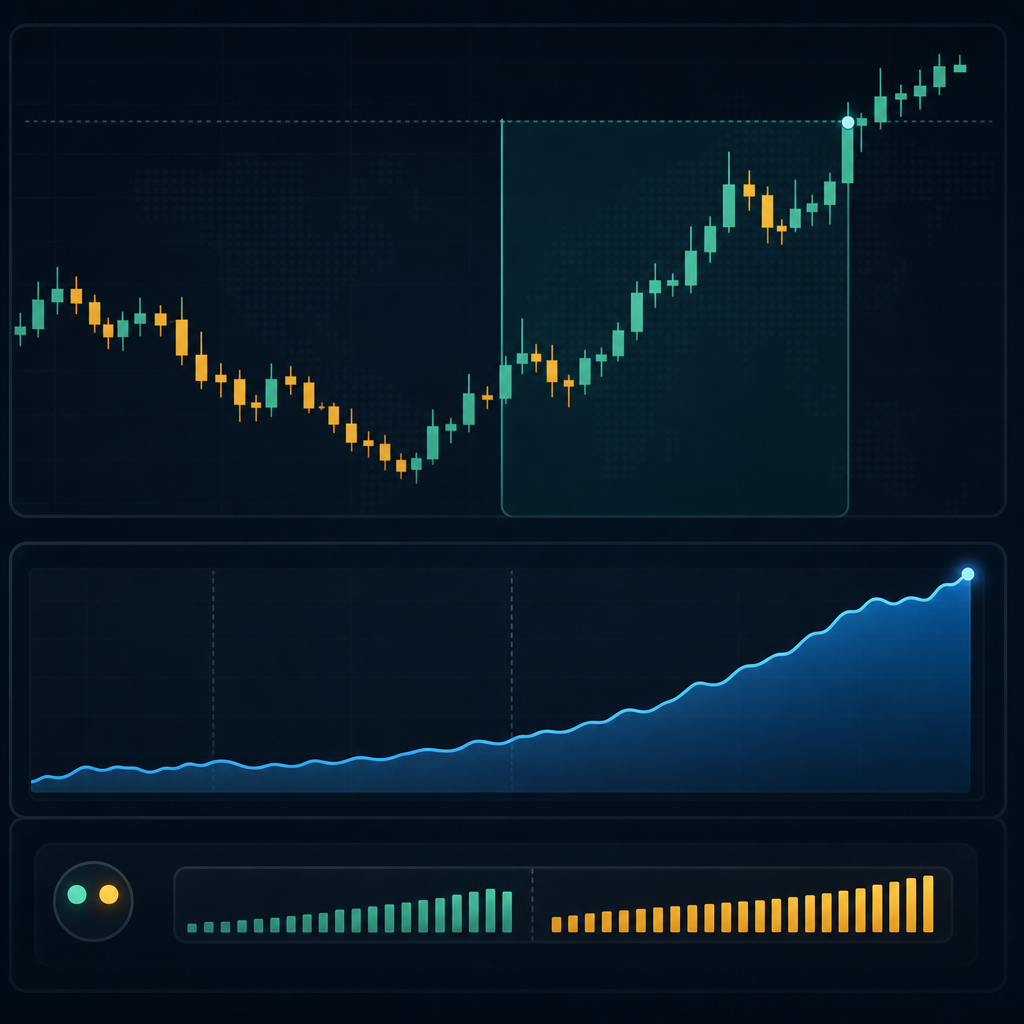 Trading concept illustration