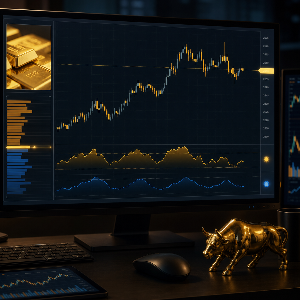 Trading concept illustration