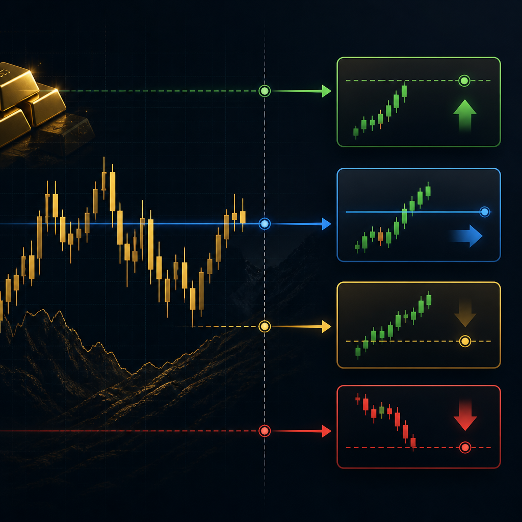 Trading concept illustration