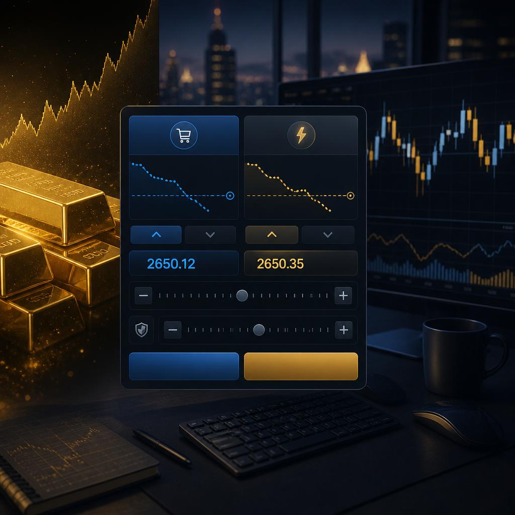 Trading concept illustration