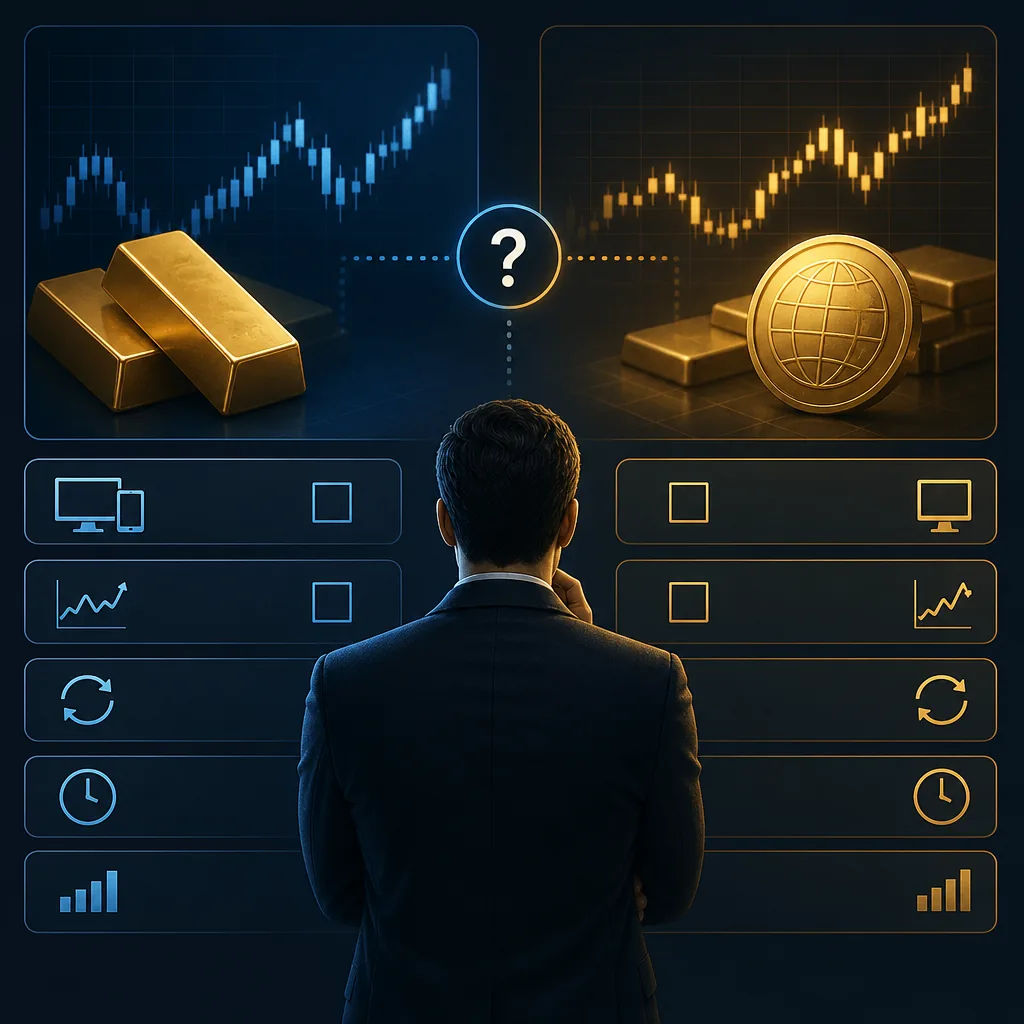 Trading concept illustration